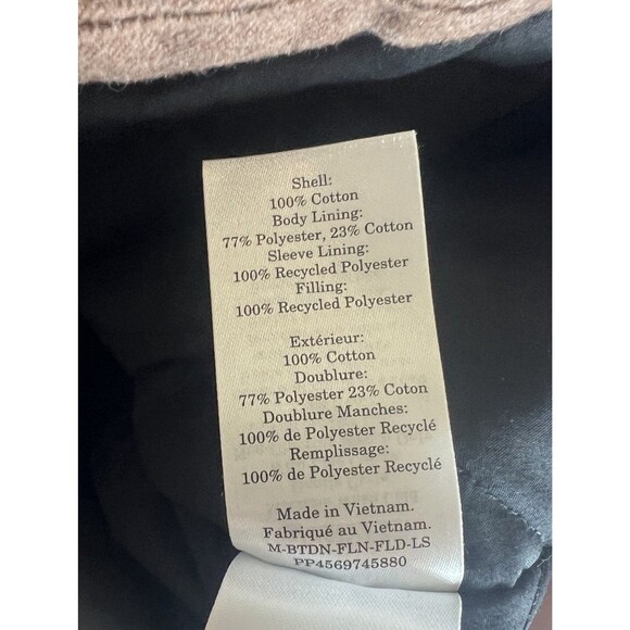 Everlane Dressy Men's Quilted  Field Jacket Brown Lined Chore Coat XL Heavy - Picture 7 of 11